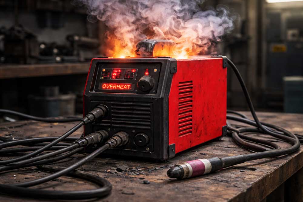 Kako preprečiti pregrevanje TIG varilnega aparata: Najpogostejši vzroki in rešitve iz prakse